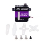 Original AGFRC A20BHM 0.068sec Fast Response 11.4kg Super Torque Brushless Motor Steel Gear Programmable Mini for RC Cars